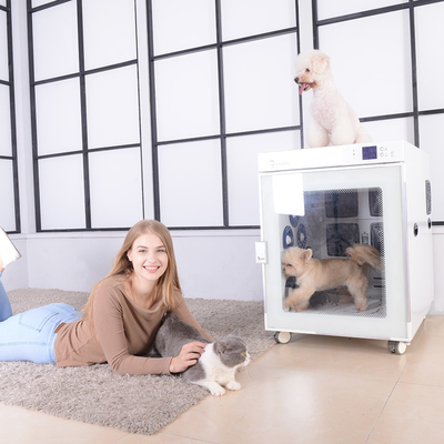 가지고 다닐 수 있는 애완 건조 룸 2 송풍기, 1200W 애완 드라이어 새장 안전성