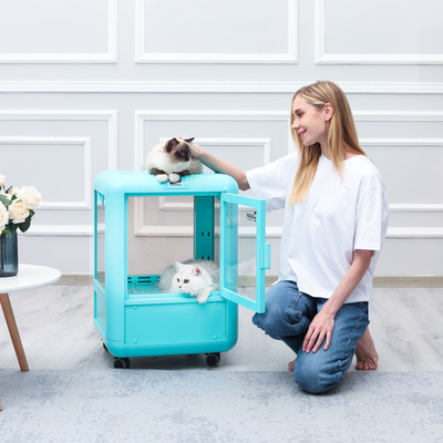 청색 PET 건조 룸은 PTC 공기욕 일정온도 에너지 절약을 권투합니다